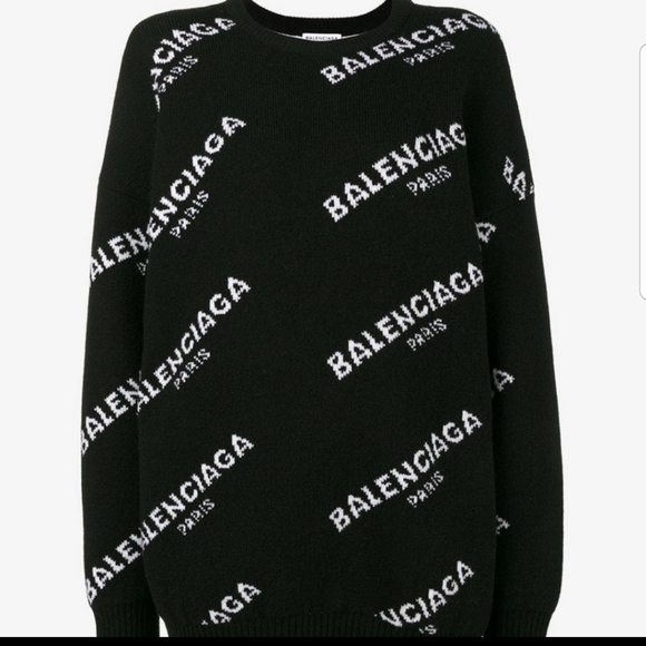Balenciaga  Iconic Logo Sweater - Picture 8 of 13